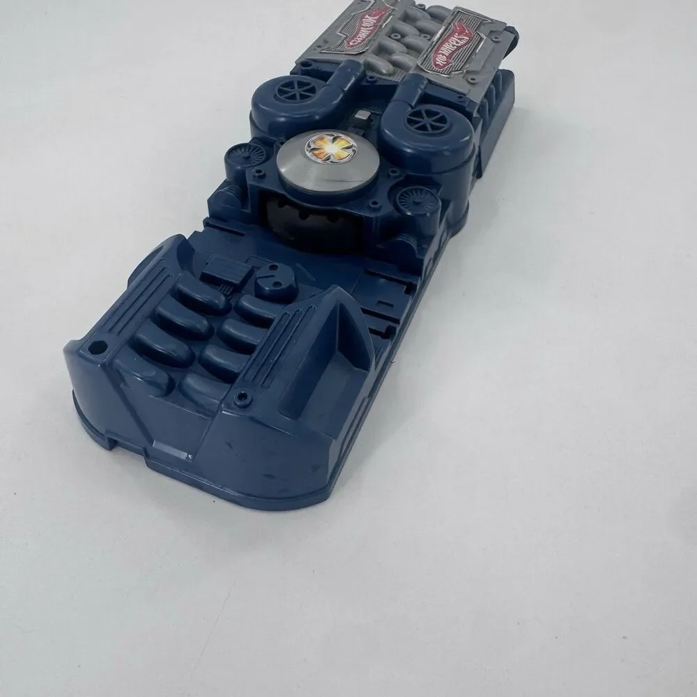 Vintage 2002 Mattel Hot Wheels Track Power Booster Dark Gray Tested Works
